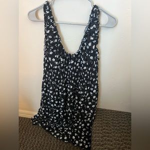 Urban outfitters XXL black and white floral mini dress